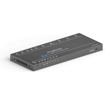 PureTools SW-HD4E - 4x1, 4K 18Gbps HDMI Umschalter mit „TMDS Auto Sense“ und ARC