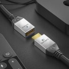 sonero® Premium High Speed Mini HDMI Adapter mit Ethernet, 0,25m, UltraHD / 4K / 60Hz, 18Gbps, schwarz