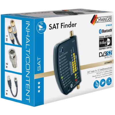 Schwaiger Sat Finder HD + Powerbank SAT finder