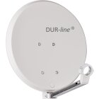 DUR-line DSA 40 Hellgrau - Alu Sat-Antenne, B-Ware wie NEU