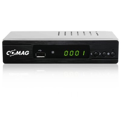 COMAG HD45 Digitaler HD Sat Receiver (FULL HD, HDTV, DVB-S2, HDMI, SCART, PVR-Ready, USB 2.0) schwarz, B-Ware wie NEU
