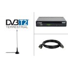 sky vision DVB-T2 Camping Bundle R2065 + Z9005 + UV050 + K0261G