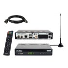 COMAG SL65T2 DVB-T2 Receiver inkl. 3 Monate gratis Freenet TV (Private Sender in HD), PVR Ready, Full-HD 1080p, HDMI, SCART, Mediaplayer, USB 2.0, 12V tauglich, 2m HDMI Kabel und DVB-T2 Antenne