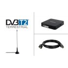 Vantage VT-96 DVB-T2 Receiver inkl. 3 Monate gratis...