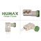 Humax Green Power Quattro-LNB, Stromspar-LNB, Satelliten universal LNB, LTE-Filter, für Multischalter
