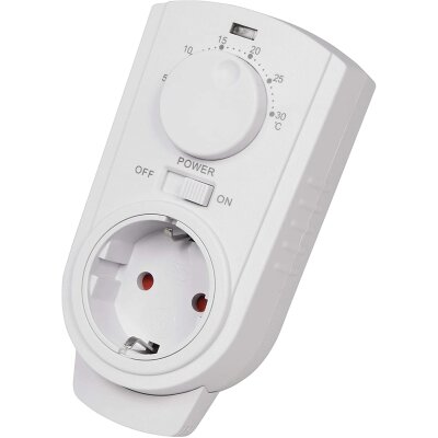 MC POWER - Steckdosen-Thermostat Klimaregelung | TCU-330...