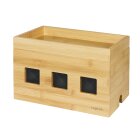 LogiLink Kabelbox, 255x140x165 mm, Bambus