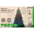 Deltaco Smart Home 270L WiFi Weihnachtsbaumkette, 10 strings, RGB