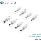 Sonero Universal Netzteil, einstellbare Spannung 3V-12V, mit 8 Adaptern, max. 1000mA, weiß, X-PS021