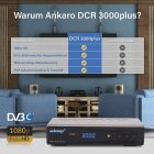 Ankaro DCR 3000 Plus digitaler 1080p Full HD...