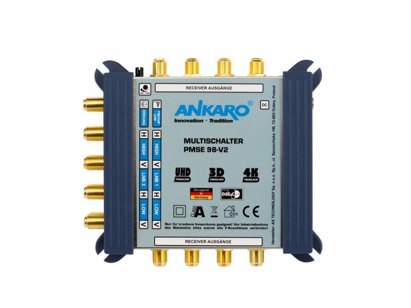 Ankaro SAT-Multischalter PMSE 98-V2, 9/8
