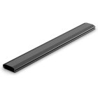 PureMounts® Kabelkanal Aluminium mit 1x 40cm 3M Klebeband als Zubehör, 0,50m, schwarz